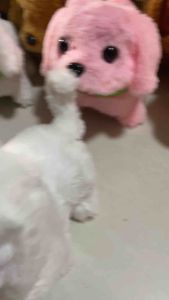 Đồ Chơi Chó Bông Biết Đi  Biết Sủa Vẫy Đuôi Đi Lùi. Chó Đồ Chơi Đồ Chơi Thú Cưng Cho Bé Vui Chơi