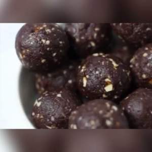 Power Ball หนึบอร่อยพอดีคำ แคลต่ำ เจ VEGAN หวานจากอินผาลัม (ไม่เติมน้ำตาล) Energy Ball