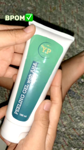 YP PEELING GellCream Ekspoliasi pengangkat sel-sel kulit mati dan Daki Di tubuh