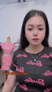 SM COLLECTIONN  ONE SET BARBIE DORA WANITA/SETELAN KNIT RIB BARBIE WANITA