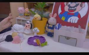 Móc khóa Bạch tuộc cảm xúc hai mặt design by Nhà Puka