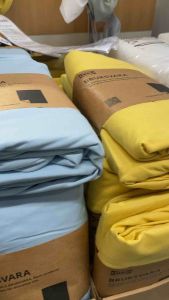 BRUKSVARA บรุคส์วอร่า ผ้าปูที่นอนรัดมุม น้ำเงิน 180x200 ซม.