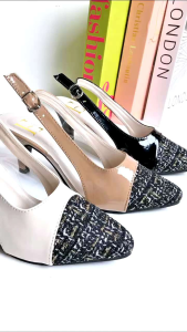 Sepatu Sandal Heels Wanita Kekinian Korean Style