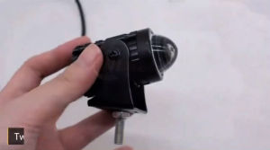 2PCS（with Switch）LED Spotlights Car Spotlights Motorcycle Sport Lights Mini Driving Light White+Yellow