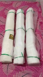 Cây lưới cước trắng dài 45m khổ rộng 53m -43m -33m - 25m.. làm vèo chắn côn trùng rào chắnphơi lúa...