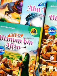 Paket Isi 8 Buku Anak Seri Kisah Teladan Sahabat Nabi Bilingual - Serba Jaya