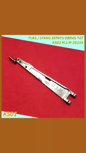 Gagang sepatu-Stang Sepatu mesin jahit Obras 747 - TUAS/STANG ANGKATAN SEPATU - Presser Foot Lifting KS01 M.J.M-35234