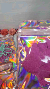 10pcs Butterfly Glittered 3inches assorted cutout