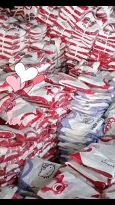 SETELAN ANAK PEREMPUAN COMBI PUTIH KARAKTER  LOSCO BAJU CEWEK UNTUK ANAK USIA 1-10 TAHUN