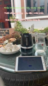 Ấm siêu tốc chính hãng Hyundai [ BH 1 năm] - Tiêu chuẩn EU chất liệu xịn nấu siêu nhanh