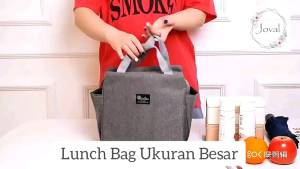 TAS BEKAL UKURAN BESAR / BIG LUNCH BAG / TAS BEKAL KANTOR / TAS BEKAL ANAK