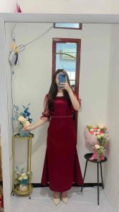 Long dress Dalia / Dress panjang wanita terviral 2024