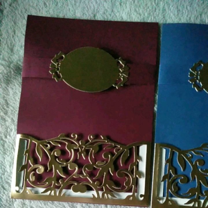 5x7 (5R) sliding Vine design combine color