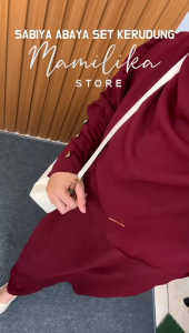 Set Abaya Sabiya: Bahan Berkualitas & Desain Modern