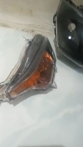 Paket Reflektor Lampu Depan Supra X Batman Plus Sen Sein Reteng Depan Supra X Batman Coustom Hitam Oreny Fullset Kualitas Terbaik