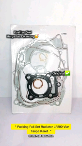 Packing Full Set Radiator LF200 Viar 1Ply (GS 45C) Sparepart Roda3