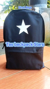 Tas Ransel Motif Bintang - Tas Ransel Backpack Pria Wanita - Tas Ransel Sekolah