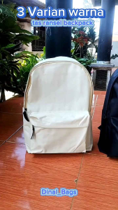 Tas Ransel Distro Polos & Laptop Backpack: Desain Casual dan Multifungsi