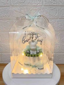 ขนาด 15-16 ใบ ของขวัญ เค้กเงิน เค้กใส่เงินสดเอง เป็นของขวัญในโอกาสต่างๆ