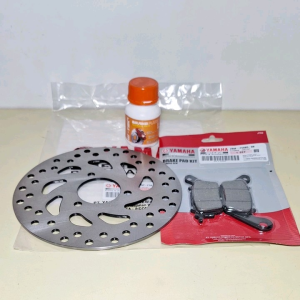 Paketan piringan depan mio m3+dispad 2bm+minyak rem yamaha mio gt 125 soul gt 125 fino 125 x-ride125