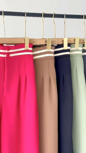HYUNA CULLOTES HIGHWAIST LOOSE PANTS SCUBA PREMIUM IMPORT TERBARU / CELANA KULIT BANGKOK TERKINI