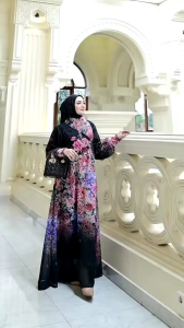 GAMIS TERBARU SYARI: SYARI TRENDI BRANDED PRODUK PREMIUM FASHION MODERN MEWAH ELEGAN BAJU DRESS ETNIK MUSLIM BATIK ETNIK MUSDHALIFA