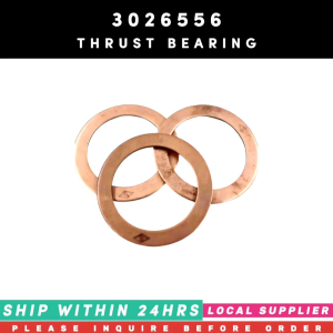 3026556 THRUST BEARING 116388 [4PCS/PACK] [LOCAL STOCK. READY TO SHIP WITHIN 24HRS.] B3.3 G28 G50 G855 G855 CM558 GTA28 G CMEICS G117G GTA855 CM558 CM2358 G101 ISC CM850 K19 K38 K50 KTA19 G CMEICS K123 KTA19E G CMEICS K151G KTA19GC KTA19GC CM558