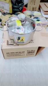 Nồi Inox 304 TICOOK 3 Lớp Nắp Kính- sử dụng mọi loại bếp