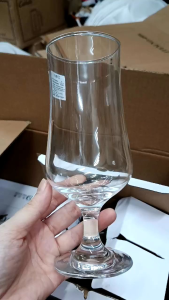 Ly thủy tinh chịu nhiệt đựng sinh tố nước ép dung tích 400ml mã 1613