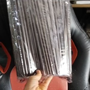 หลอดน้ำตาล 8 มิลหุ้มฟิล์ม 250 เส้น