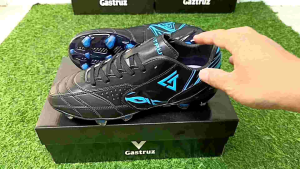 Sepatu Bola Gastruz Dakar Ultimate FG Full Hitam Orijinal