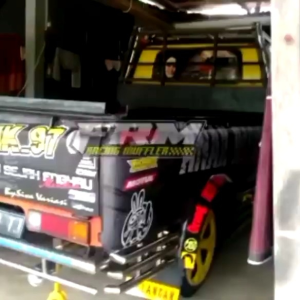 kenalpot srigala blumoon canter elf giga umplong l300 traga DLL