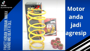 Paket Per CVT & Roller Racing Gram Xeon: Suku Cadang Racing Motor Terbaik