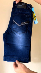DENIM SHORT STRETCHABLE FOR MEN/ PREMIUM QUQLITY/KNEE LENGTH