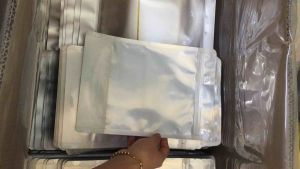 (HCM)1kg Túi ZIP BẠC đáy đứng - Hàng xuất khẩu