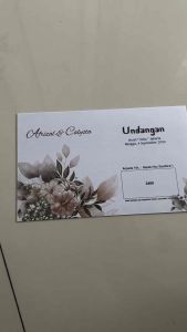 Blangko Undangan Kosong Pernikahan Erba BLANKO UNDANGAN MURAH Simple 2409 100 Lembar Blangko Undangan Blangko Pernikahan Era Baru Gifts Event Wedding - Lazada