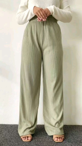 Celana Kulot Knit Hornet - Kulot Knit Premium Highwaist Wanita Daily Pants XXL