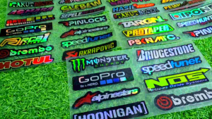 Stiker Viral Logo Hologram Sudah Dicutting Satu Set Murah Stiker Variasi Motor