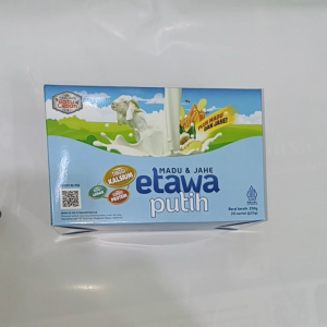 Susu Kambing Etawa Bubuk Madu & Jahe Ratu Lebah Isi 10 Saset Bpom