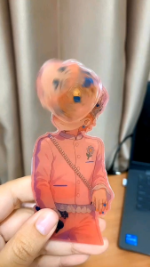 Baut putar aksesoris Spinner kuku putar ganci akrilik