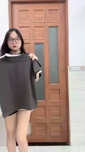 (Hình Thật) Áo Thun Trắng Đen Kem Xám Tiêu Cao Cấp Baby Tee Nữ Dáng Vừa Chất Cotton 100% Dày Dặn
