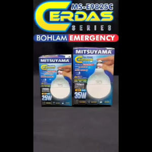 Lampu Bohlam Led Magic AC DC 25 watt 35 watt Mitsuyama / Bohlam Lampu Emergency