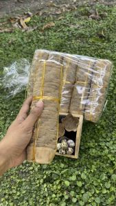 5 กลัด 1 ถุง 10 แถว กระทงใบตองแห้ง 1000 ใบ