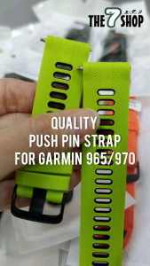 [NEW] High Quality Garmin Forerunner 965 / Forerunner 970 Strap (Push Pin Design 22mm) / Tali Jam Forerunner 965