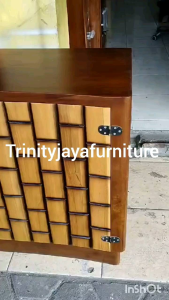 Meja TV Desain Minimalis & Meja Bufet Pendek Premium