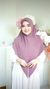 Hijab Instan Segitiga/NAURA/ORI Dauragama