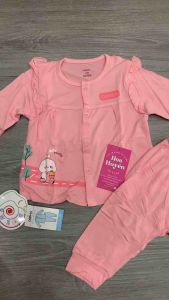Bộ quần áo dài tay dành cho bé trai bé gái sơ sinh Chất thun lạnh Cao Cấp Dokma | Bộ dài bé sơ sinh 0-9kg