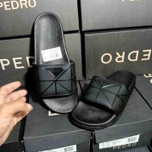 sandal selop pria dan wanita premium pedro lis segitiga free box