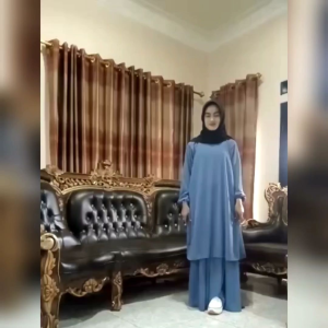 Gamis Malaysia Jumbo syari bahan ceruty babydoll big size and all size