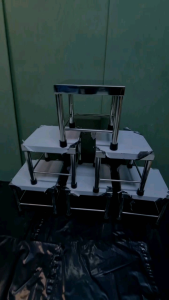 เก้าอี้เล็กสแตนเลสงานเชื่อมรอบทั้งตัว